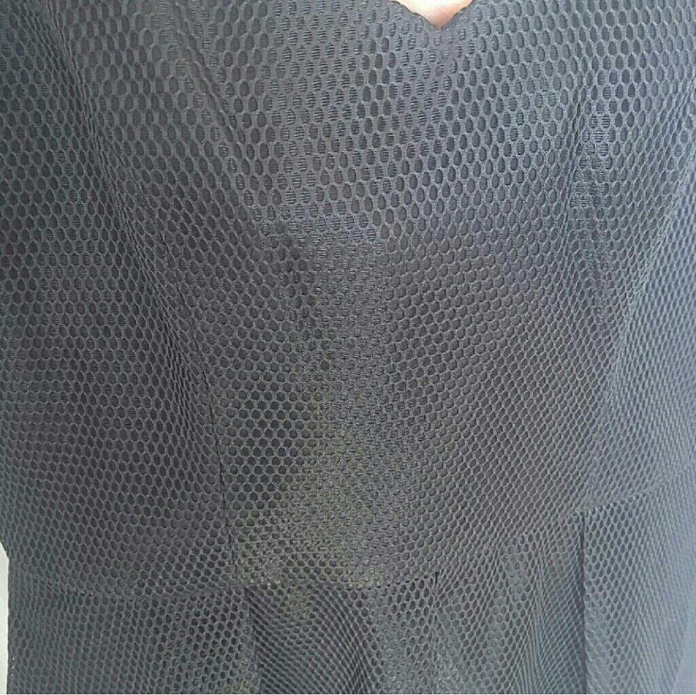 Lumier by Bariano Black Textured Dress NWT - Picture 5 of 7
